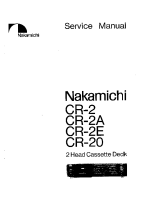 Nakamichi CR-20-Service-Manual-2